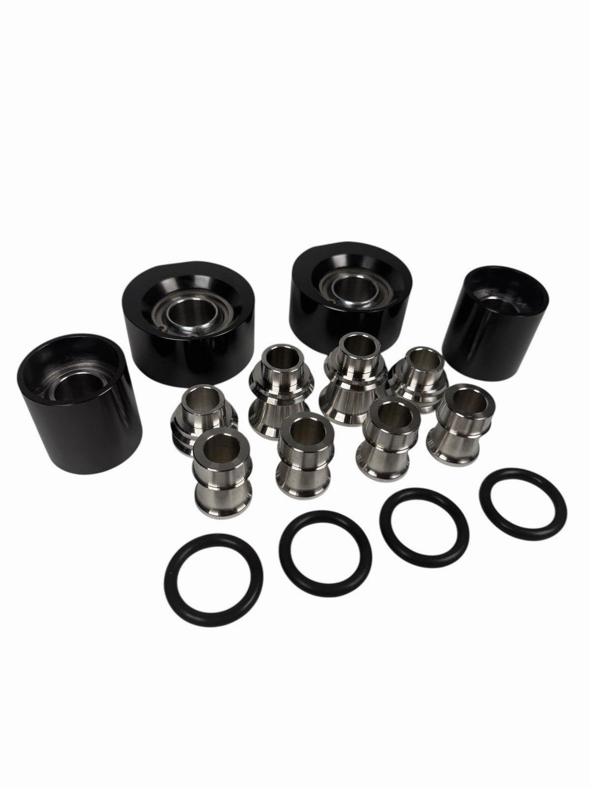 JackSpania Racing front spherical LCA lower control arm bearing bushing for Acura RSX and Honda Civic suspension parts.