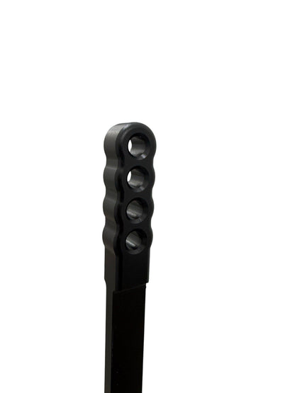 JackSpania Racing billet aluminum hydraulic drift staging brake lever for interior installation, 12 to 25 inches in length.