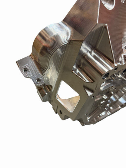 JackSpania Racing B K Series FWD billet CNC front bellhousing transmission case for automotive transmission parts.