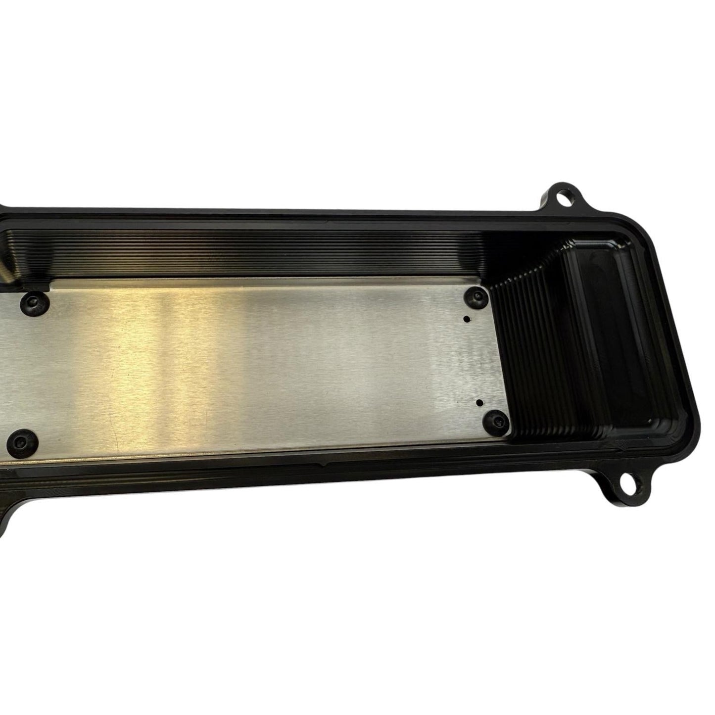 Toyota Supra 2JZGTE VVTI billet valve covers with anodized oil cap and bolts, custom engine parts by JackSpania Racing