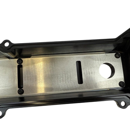 Toyota Supra 2JZGTE VVTI billet valve covers with anodized oil cap and bolts, engine parts by JackSpania Racing