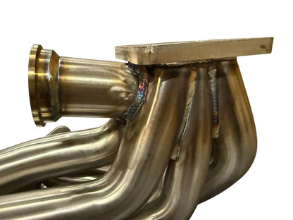 T4 Turbo Manifold 44mm Waste Gate For BMW M30 B34 B35 E30 E34 E28 E24 E9 SS304