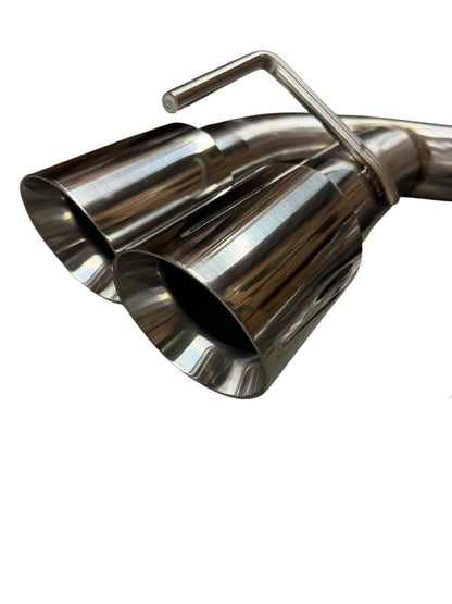 Steel Axle Back Muffler Removal Chevy Camaro SS ZL1 V8 2016-2023 Helmholtz 1LE