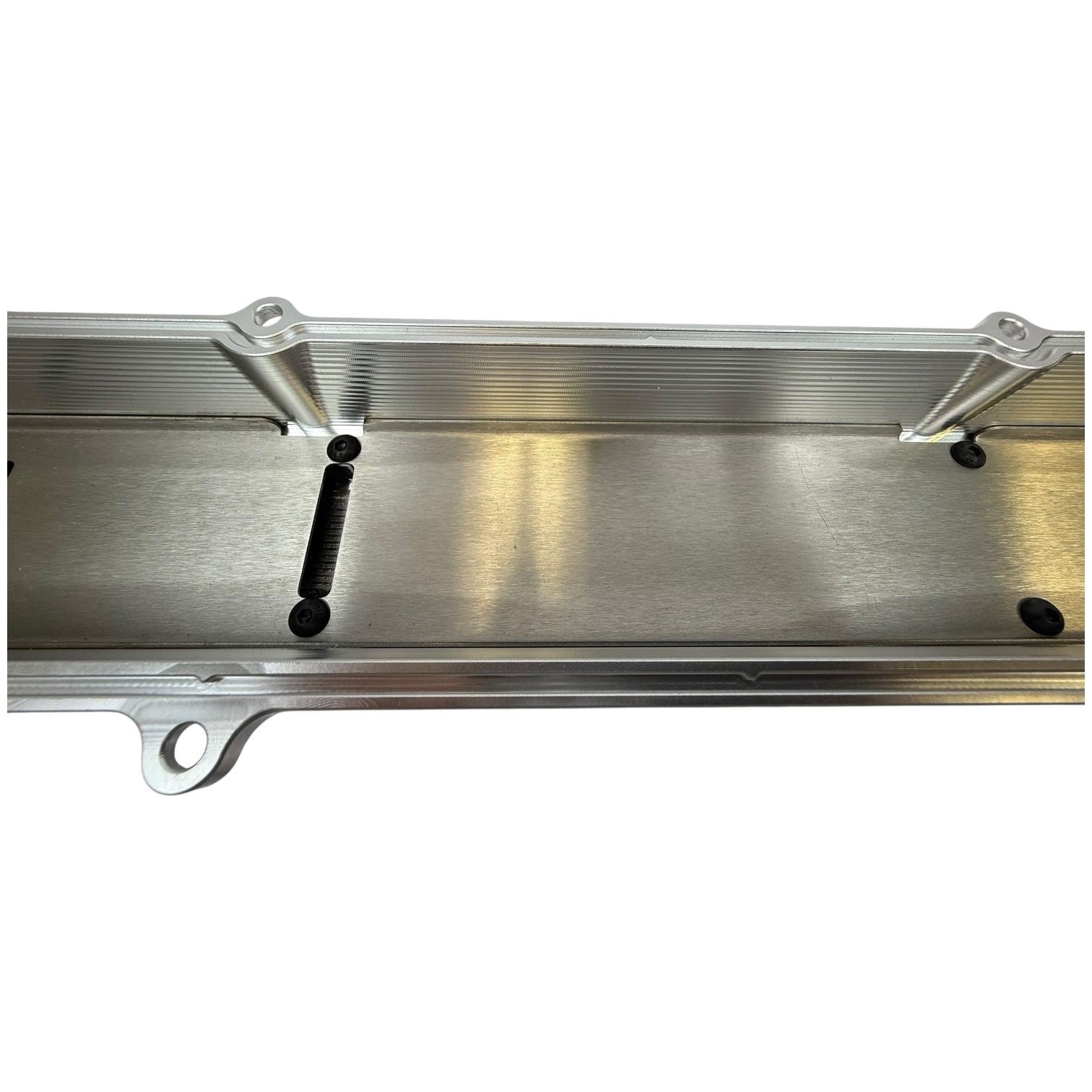 Toyota Supra 2JZGTE VVTI billet valve covers with anodized oil cap and bolts, designed for 2JZ GTE engine by JackSpania Racing