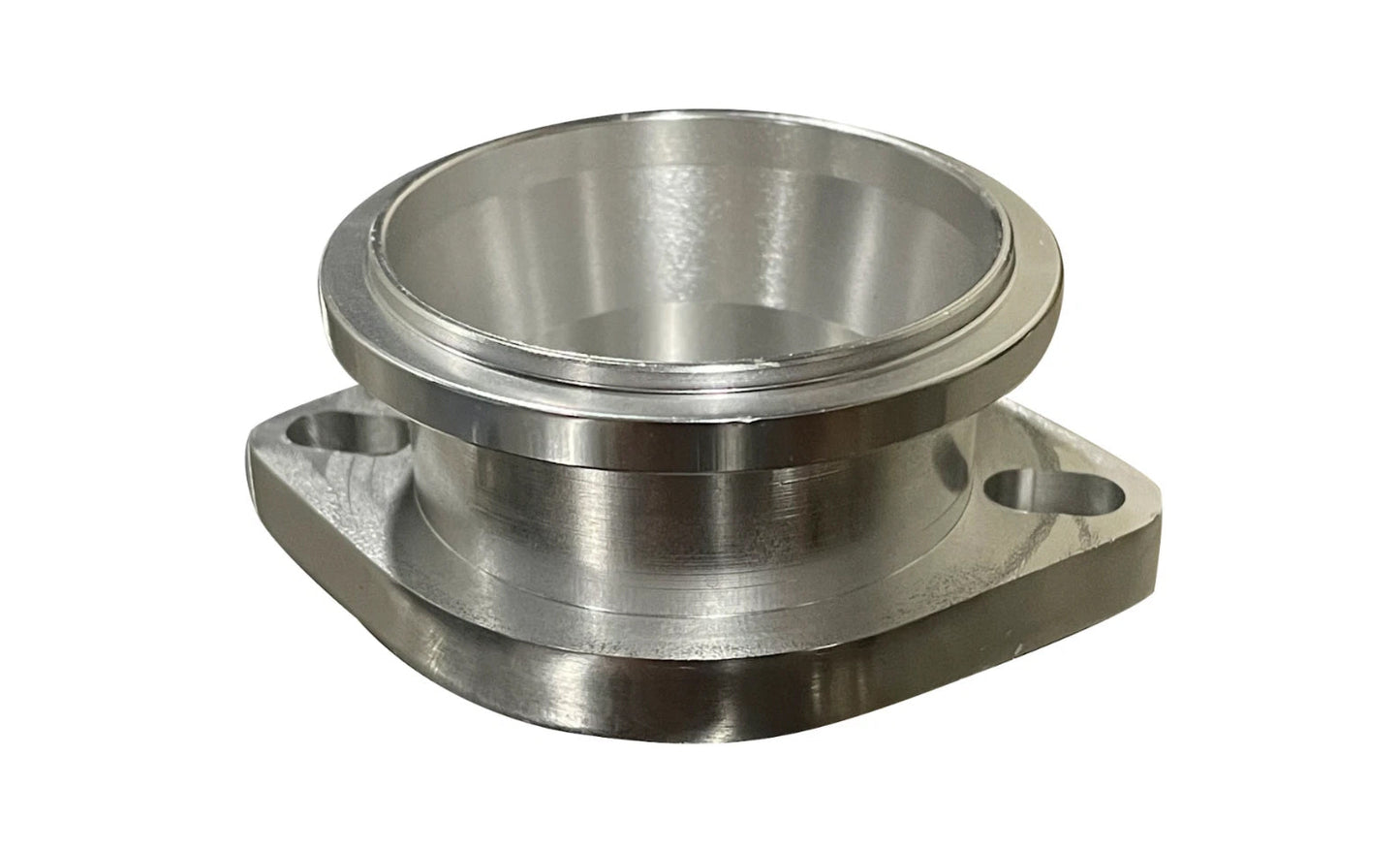 Jack Spania Racing billet CNC BOV adapter flange for Greddy to 50mm TiAL blow off valve, direct fit engine part.