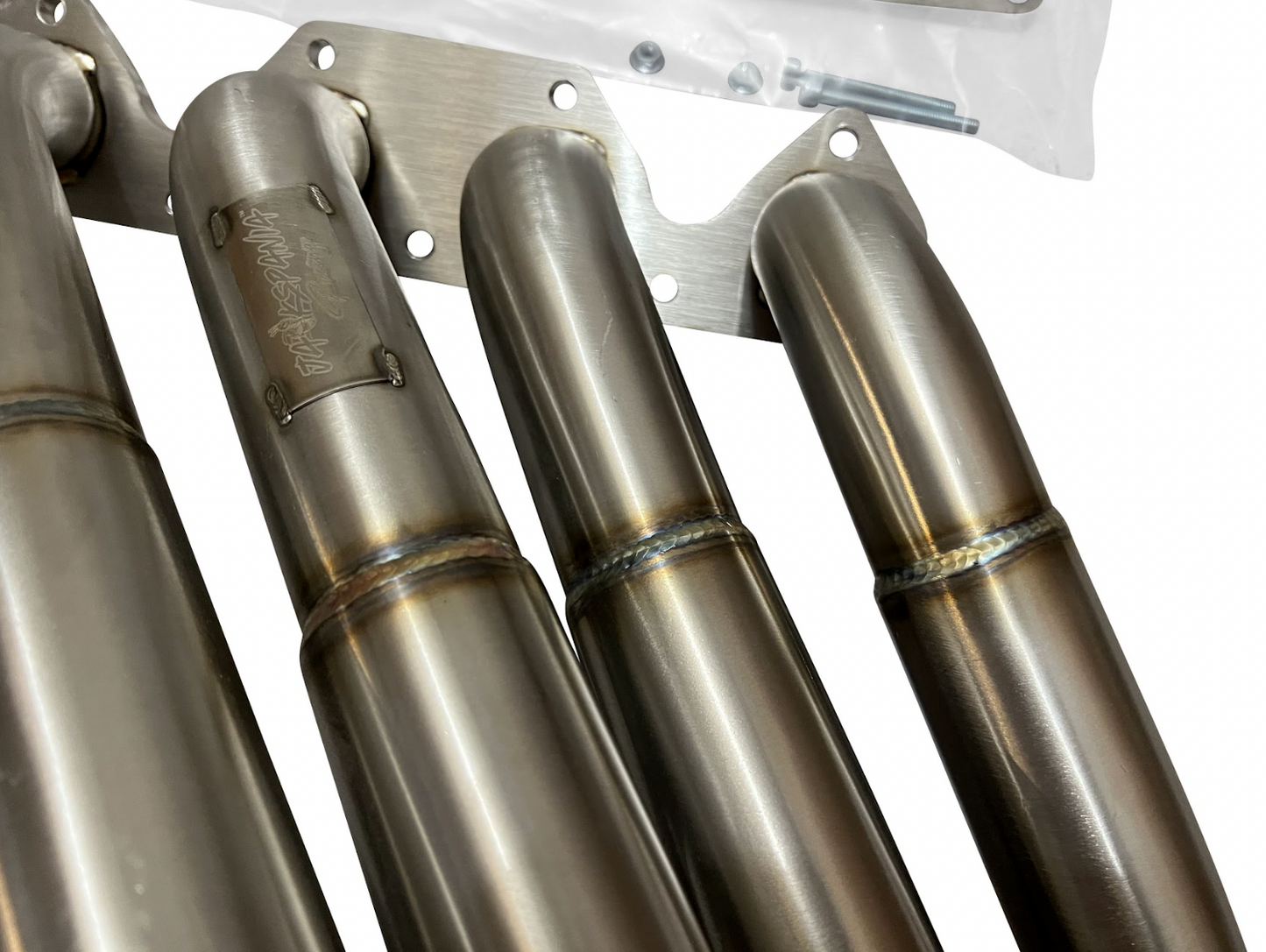 Jack Spania Racing D Series 4-1 Hood Exit Race Header for Honda Acura EG EK DC2 Civic D16Y8 D16Z6 exhaust parts