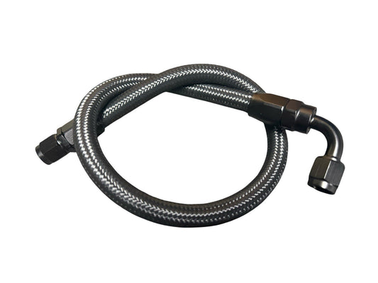 Universal Tucked Fuel Feed / Return Line Kit AN6 Fuel Nylon 2 Feet 24 Inches