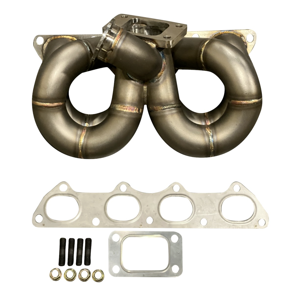 Jack Spania Racing B Series AC PS T3 Turbo Manifold for GSR B16 B18 B20 Civic EG EK DC2 exhaust parts