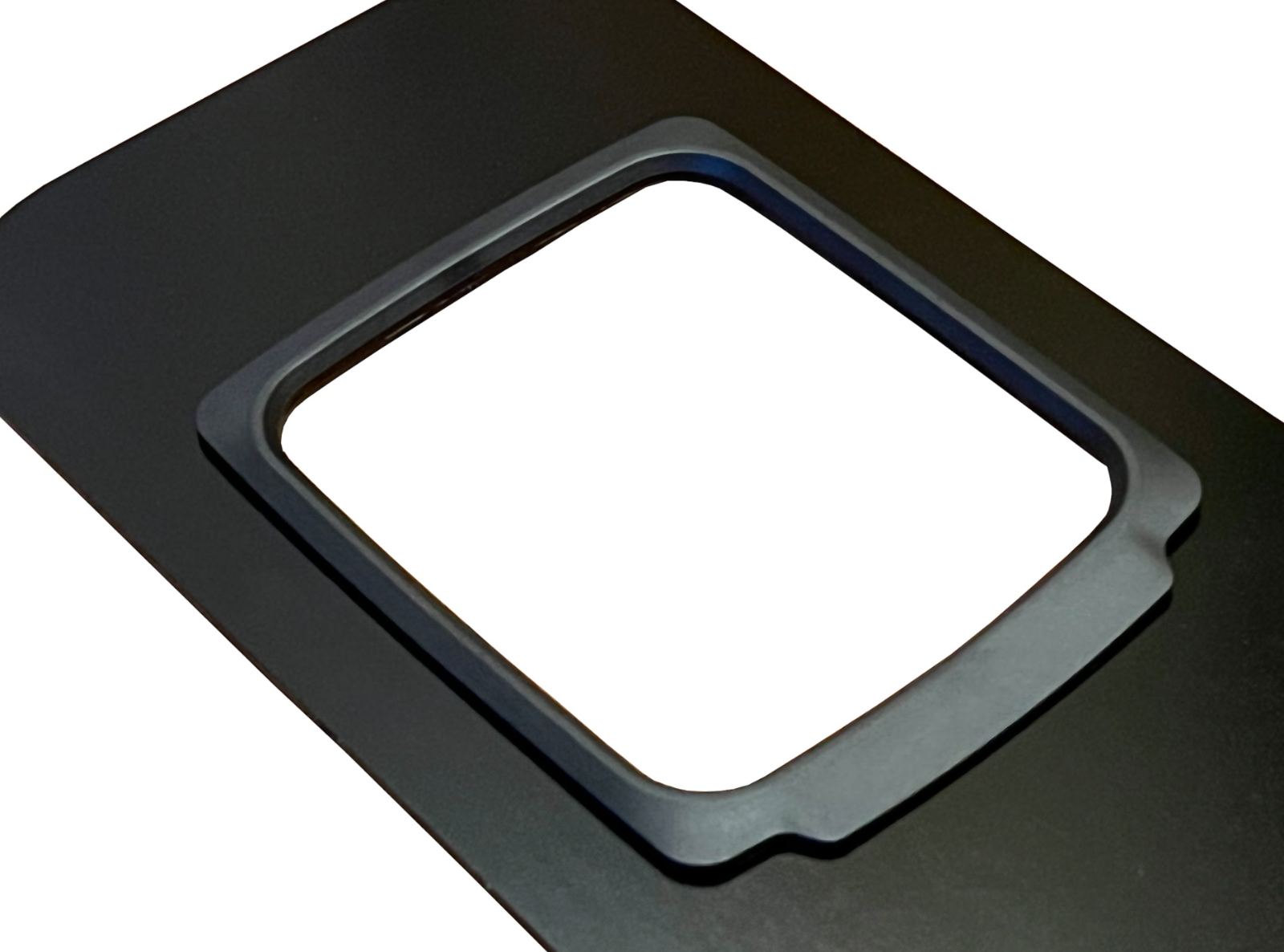 Honda Civic EG 92-95 Center Shifter Console Cover Plate Boot by Jack Spania Racing, interior view showing the boot and cover plate.