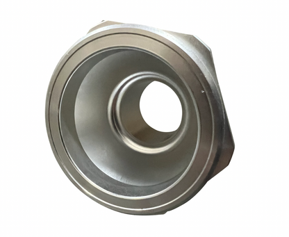 Jack Spania Racing 1.25-inch billet in-line thermostat for universal coolant radiator hoses, engine parts.