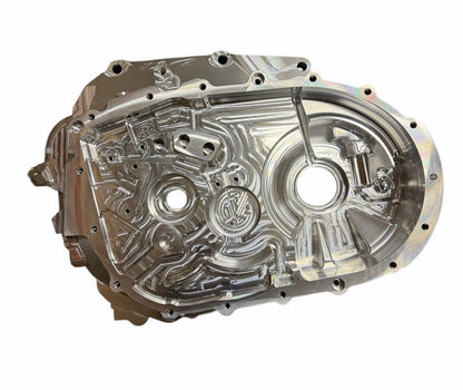 JackSpania Racing B K Series FWD billet CNC front bellhousing transmission case for automotive transmission assembly.