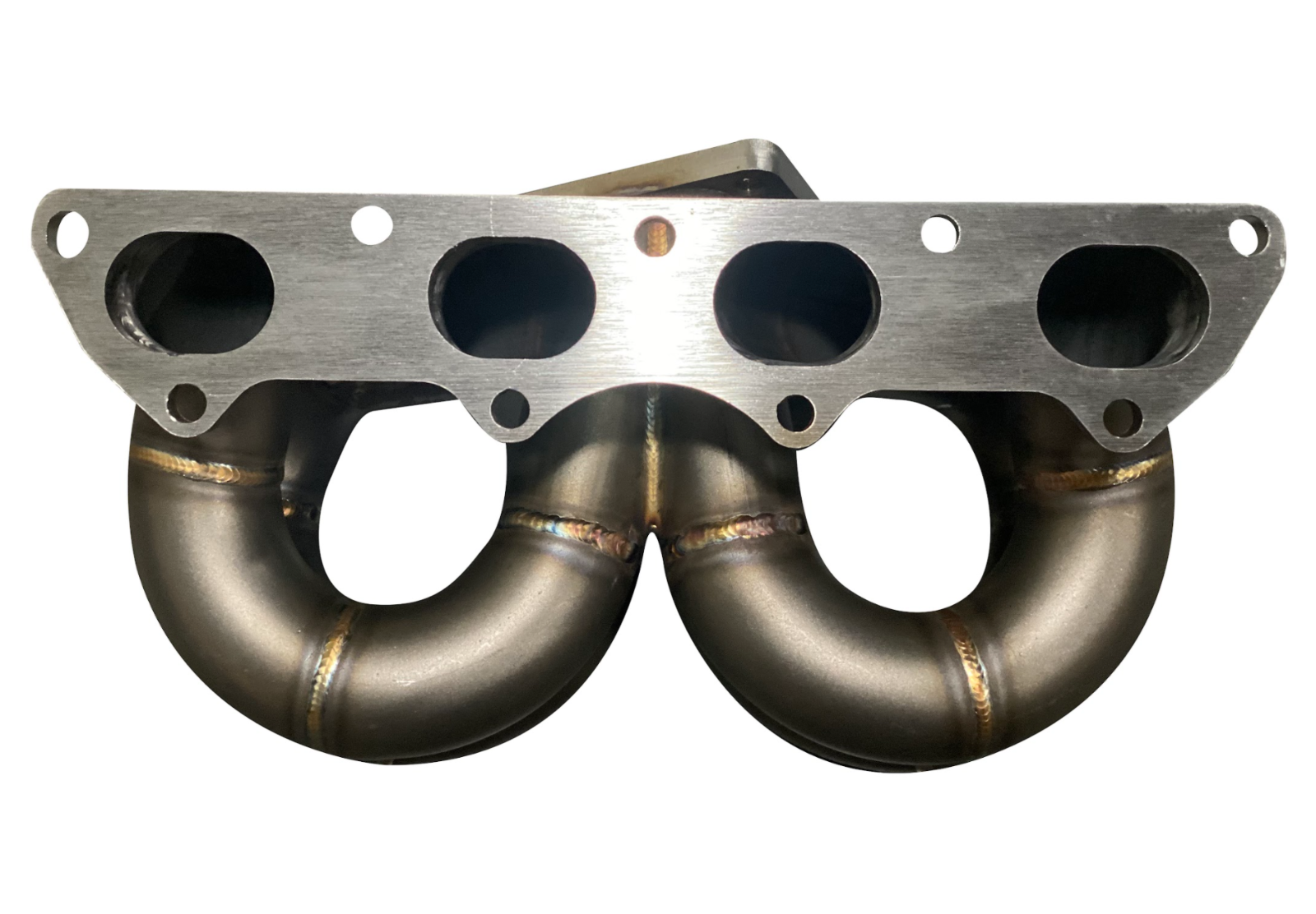 Jack Spania Racing B Series AC PS compatible T3 turbo manifold for GSR B16 B18 B20 engines, fits Civic EG EK DC2 models.