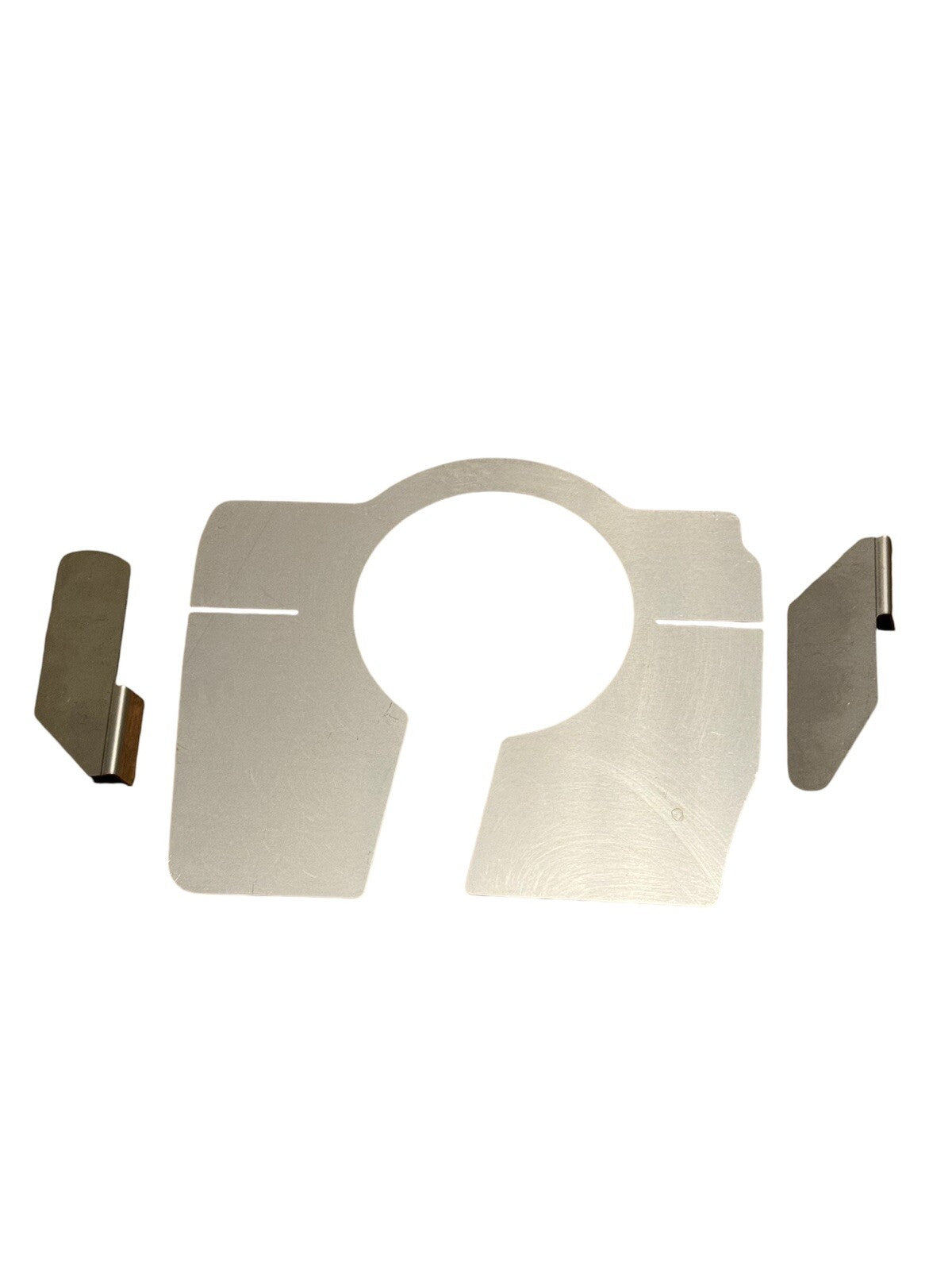 Stainless steel B Series oil pan baffle plate kit for Honda Acura B16 B18 engines, designed for engine oil control and protection.