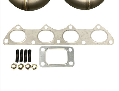 Jack Spania Racing B Series AC PS T3 Turbo Manifold for GSR B16 B18 B20 engines, compatible with Honda Civic EG EK DC2 exhaust parts