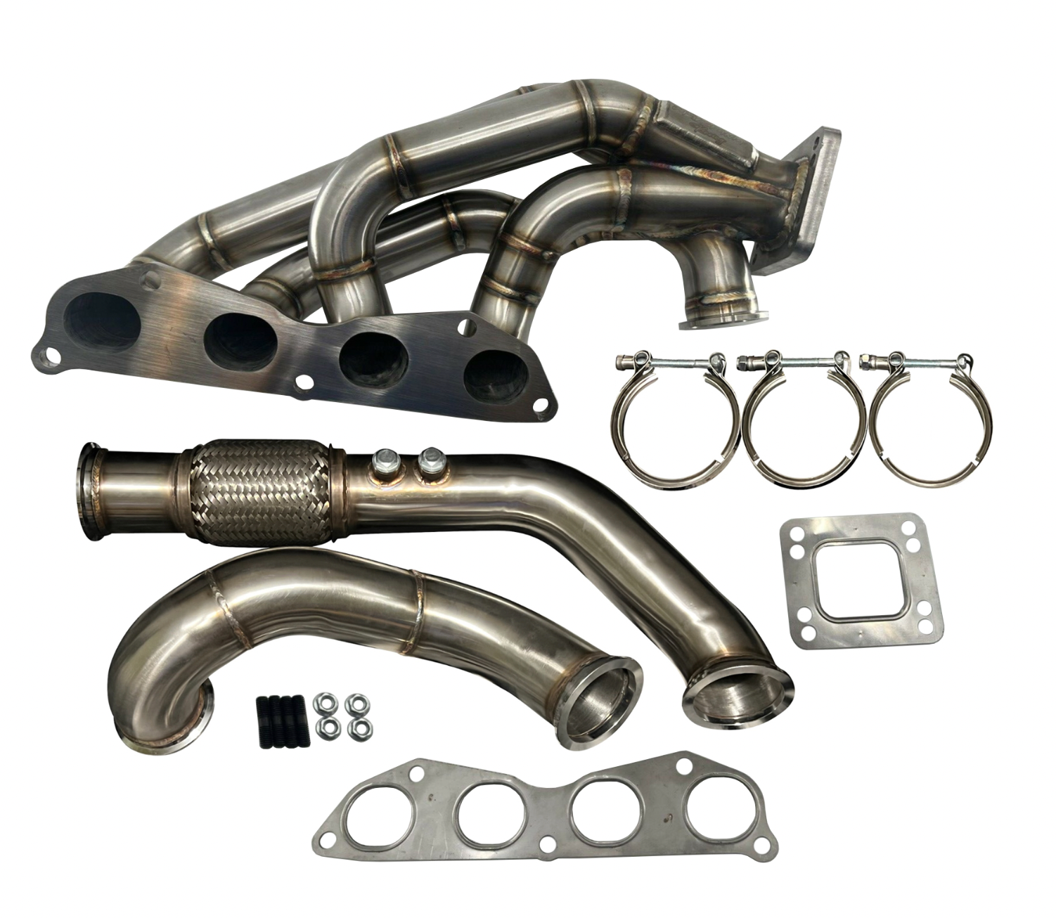 K Series Sidewinder Manifold K20 K24 T3 T4 RSX Type S EP3 Civic Pipes 3" Kit USA - Jack Spania Racing
