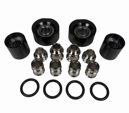 Front spherical LCA lower control arm bearing bushing for Acura RSX and Honda Civic suspension by JackSpania Racing