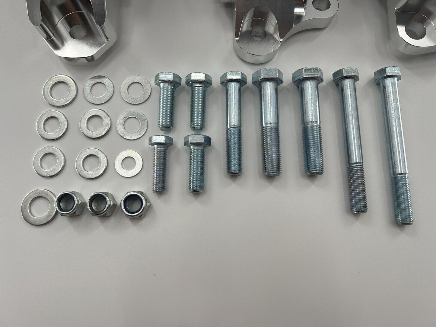 EK B Series AWD engine motor mount kit by Jack Spania Racing for Honda 96-00 Civic B16 B18 B20, includes 2 bolt mounts.