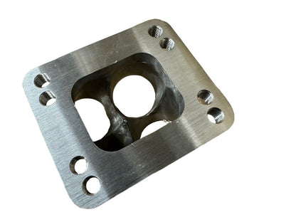 JackSpania Racing 304 stainless steel 4-1 turbo merge collector with T3 T4 flange, 3mm thick, TIG welded engine part.