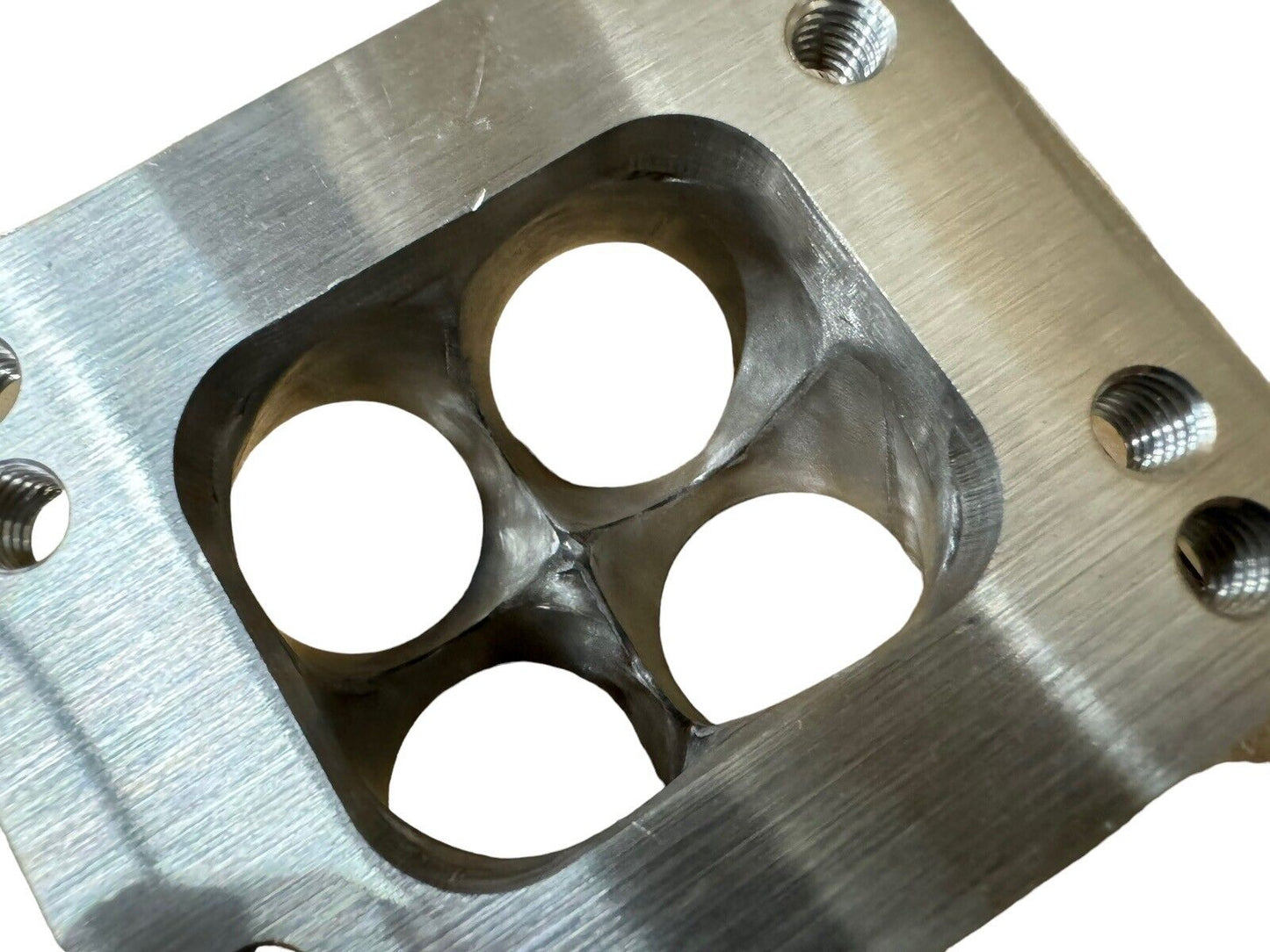 304 stainless steel 4-1 turbo merge collector with T3 T4 flange, 3mm thick, TIG welded engine part by JackSpania Racing