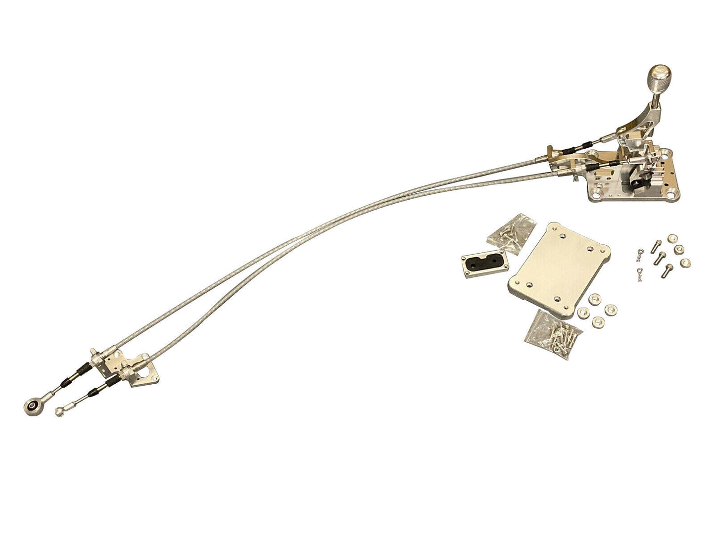 Jack Spania Racing K20 K24 RSX shifter cables trans bracket for K-series Civic, transmission parts for K swap engines.