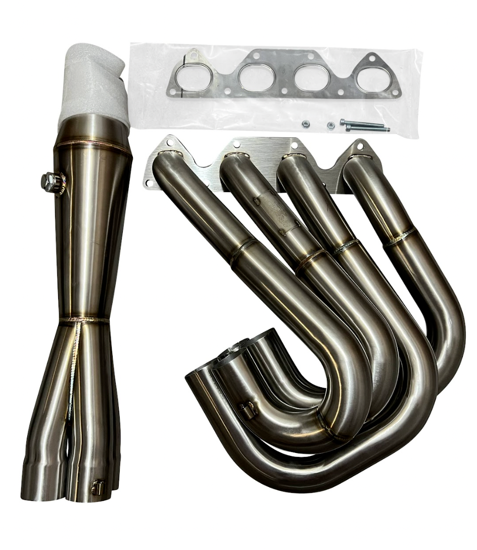 Jack Spania Racing D Series 4-1 hood exit race header for Honda Acura EG EK DC2 Civic D16Y8 D16Z6 exhaust part