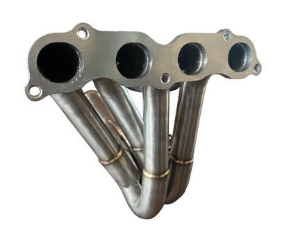 Jack Spania Racing K Series K20 K24 megaphone exhaust pipe, 3-inch 4-1 Tri-Y design for EK and EG Honda models.
