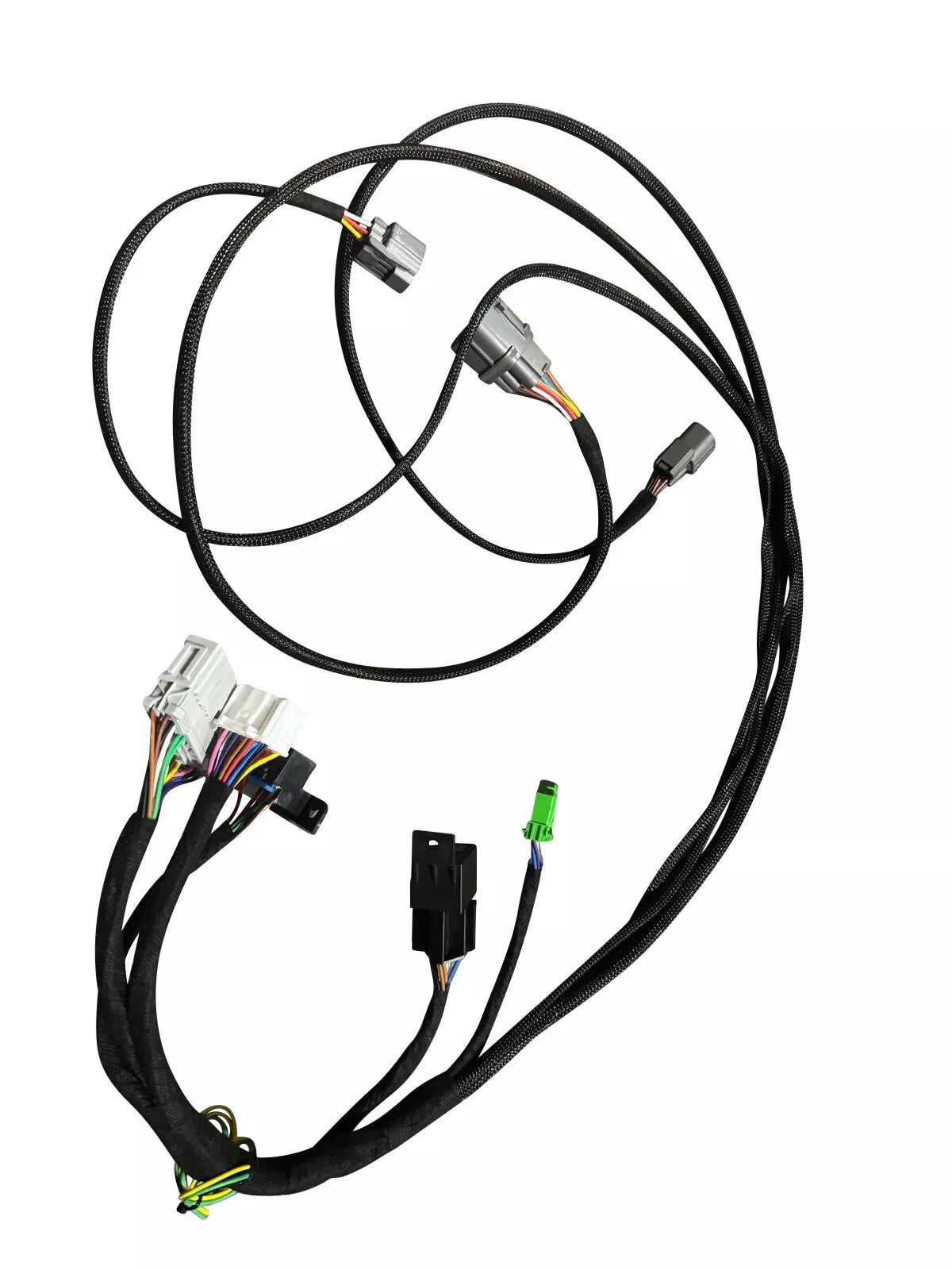 Honda 96-98 Civic K Swap wiring conversion harness for K Series K20 K24 engines by Jack Spania Racing, shown in the image.