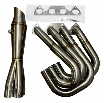Jack Spania Racing D Series 4-1 Hood Exit Race Header for Honda Acura Civic EG EK DC2 D16Y8 D16Z6 exhaust part