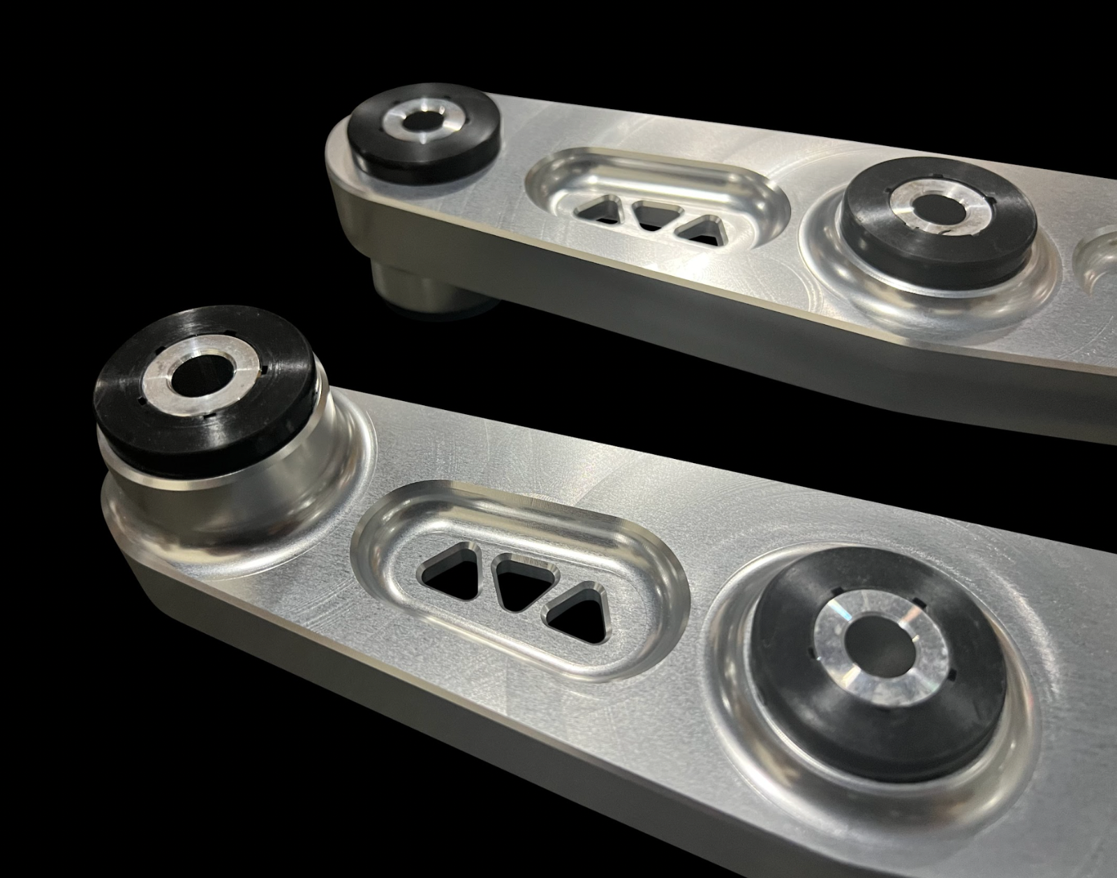 Jack Spania Racing billet AWD lower control arms for Honda Civic EK Type R Si hatchback, suspension parts with detailed metal construction