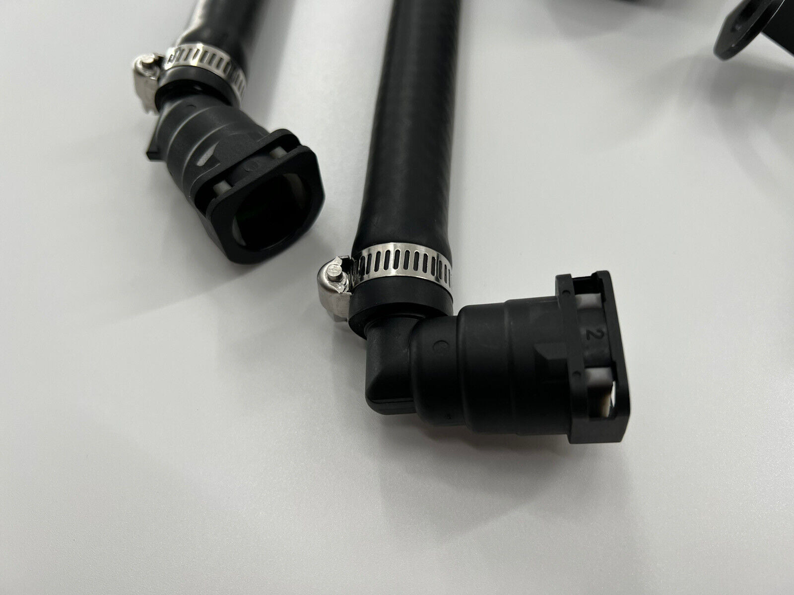 Jack Spania Racing oil separator catch can for Dodge Durango Hellcat and Trackhawk supercharged engines, engine parts with metal finish.