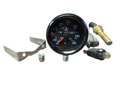 2" Mechanical Water Temperature Coolant Temp Gauge With Sender 52mm Diameter