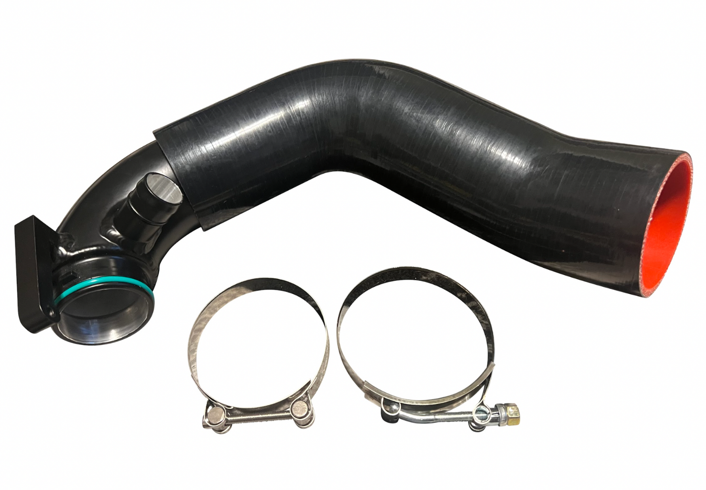 High Flow 3" Hose MK7.5 2.0T Quattro A3 Turbo Inlet Elbow Silicone Air Intake US - Jack Spania Racing