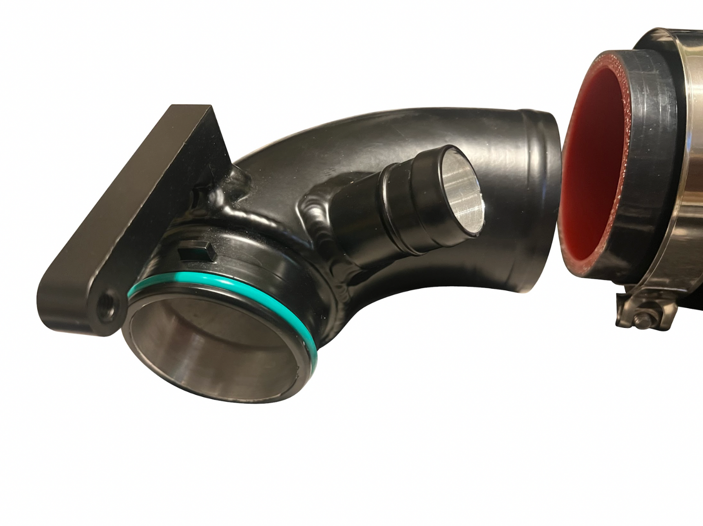 High Flow 3" Hose MK7.5 2.0T Quattro A3 Turbo Inlet Elbow Silicone Air Intake US - Jack Spania Racing