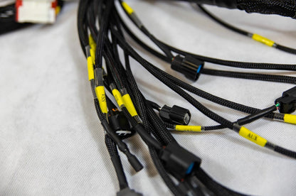 Jack Spania Racing K20 K24 K-Series engine harness with charge power wire for Honda Acura 2002-2004 engine repair parts