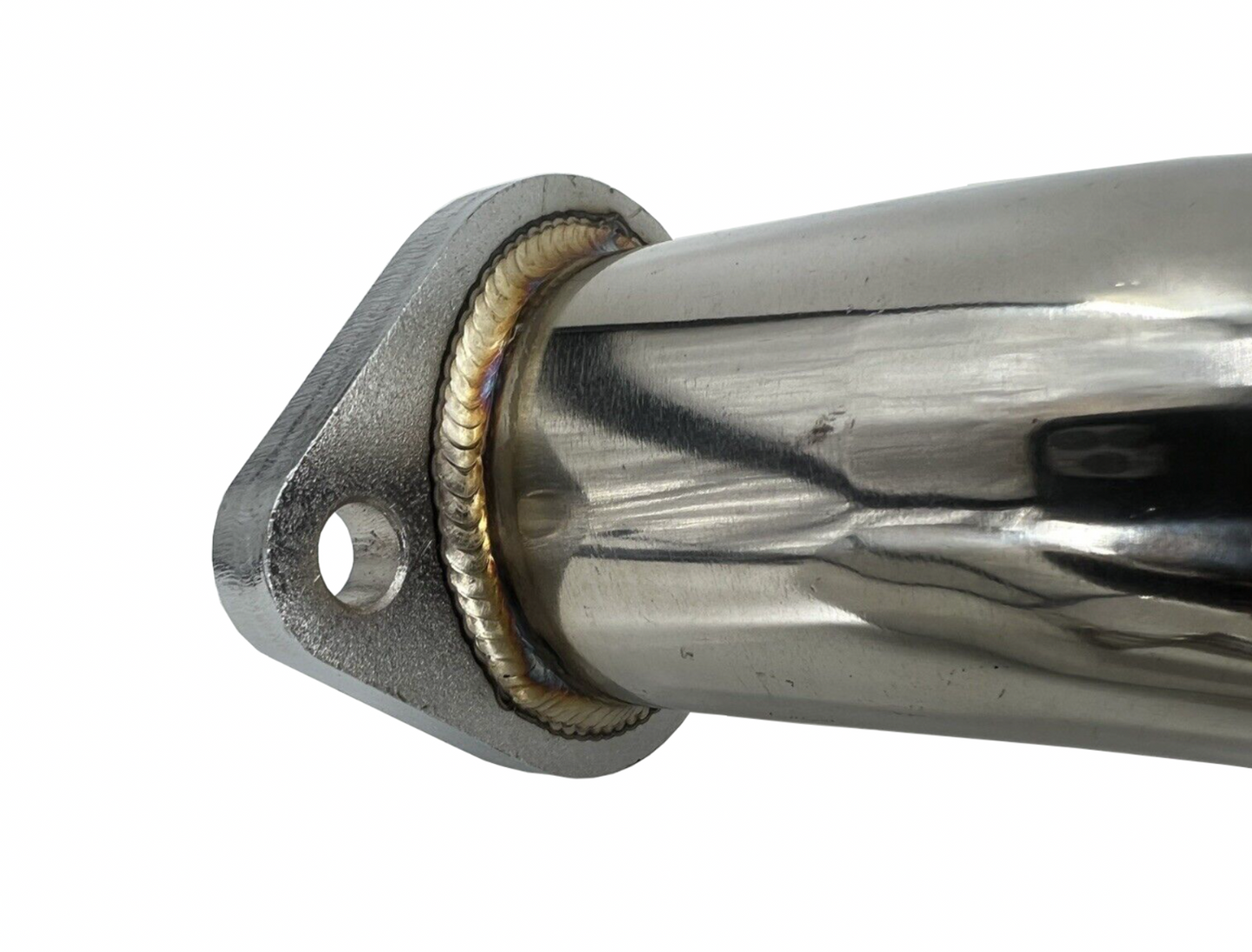 Jack Spania Racing axle-back exhaust muffler for Infiniti Q50 2014+ with polished tips, designed for improved sound and style.