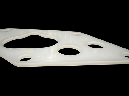 Jack Spania Racing B Series Thermal Intake Manifold Gasket for Acura Integra B18A B18B B20 engine, close-up view of gasket.