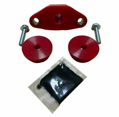 Jack Spania Racing front and rear shifter stabilizer bushings for Subaru Forester and Outback XT 5-speed transmission parts.