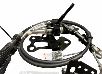 OEM K20z3 shift cable bracket for 8th Gen Honda Civic 2006, transmission part from Jack Spania Racing, detailed view of the bracket
