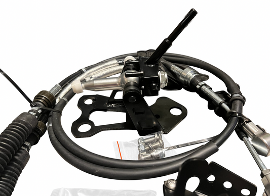 OEM K20z3 shift cable bracket for 8th Gen Honda Civic 2006, transmission part from Jack Spania Racing, detailed view of the bracket