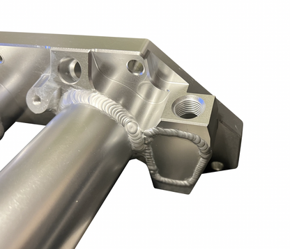 Jack Spania Racing K Series sheet metal intake manifold for K20Z3, K24, and K swap engines in EG and EK Honda models.