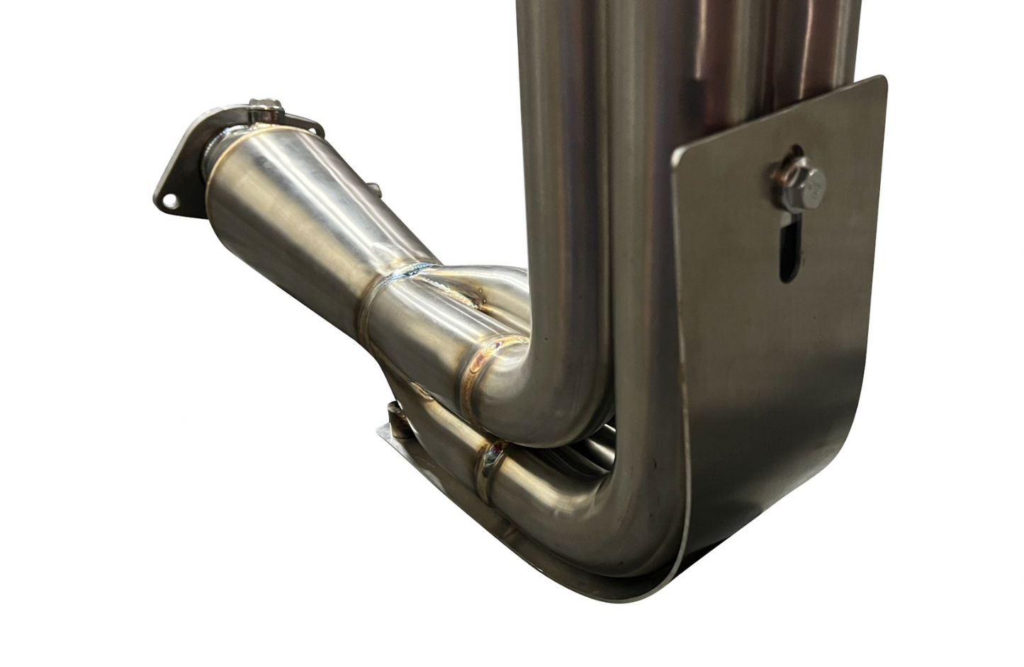 Jack Spania Racing B Series Megaphone Header 4-1 Collector RF V2 for B16 B18 B20 engines, exhaust parts for performance upgrades