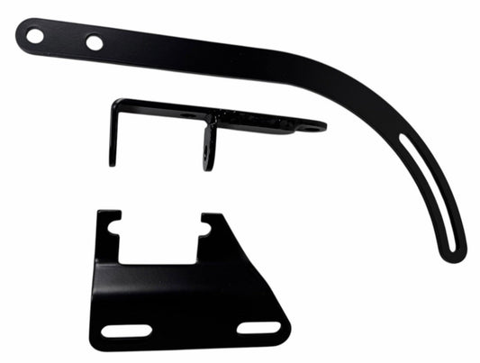 Small Block Chevy alternator bracket kit by JackSpania Racing, featuring engine parts compatible with SBC 283 305 327 350 engines.
