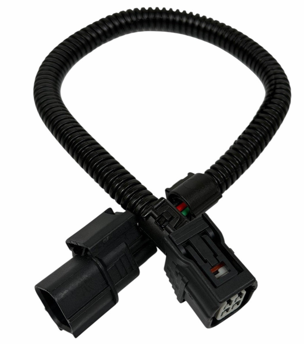 O2 oxygen sensor extension cable harness for Honda Civic Si by JackSpania Racing, engine parts, shown with connector and wiring.