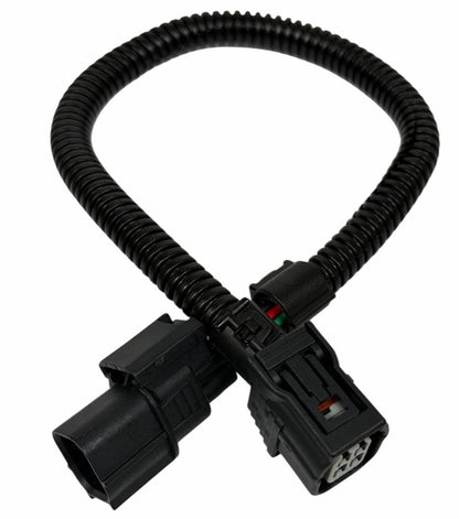 O2 oxygen sensor extension cable harness for Honda Civic Si by JackSpania Racing, engine parts, shown with connector and wiring.