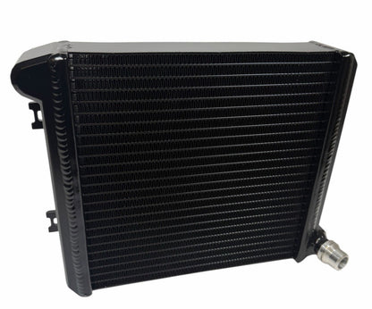 JackSpania Racing auxiliary cooling radiator for Mercedes AMG GT S, C63 W166 GLE63 X166 GLS63 engine parts, showing the radiator.
