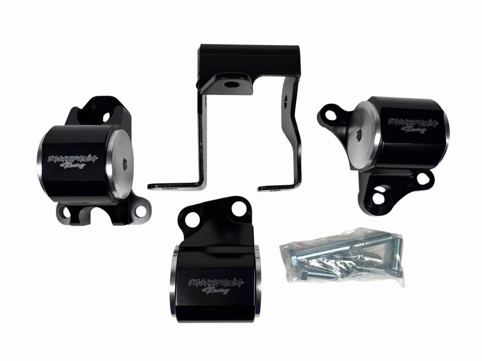 JackSpania Racing B D Series CNC solid engine mount for Honda EK Civic 96-00 B16 B18 B20, durable engine parts for stability