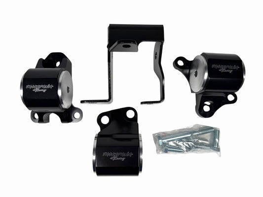 JackSpania Racing B D Series CNC solid engine mount for Honda EK Civic 96-00 B16 B18 B20, durable engine parts for stability