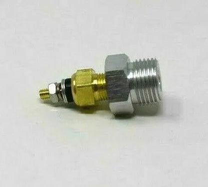 Jack Spania Racing K-Swap coolant temperature sensor adapter for Honda Acura K20 K24 K Series engines, 3/8 inch fitting.