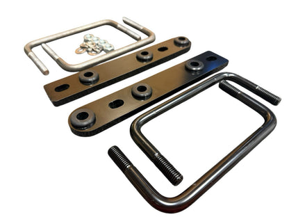 JackSpania Racing traction bar weight plate for Honda Civic 92-01 and Acura Integra EG EK DC2 suspension parts, shown on vehicle.
